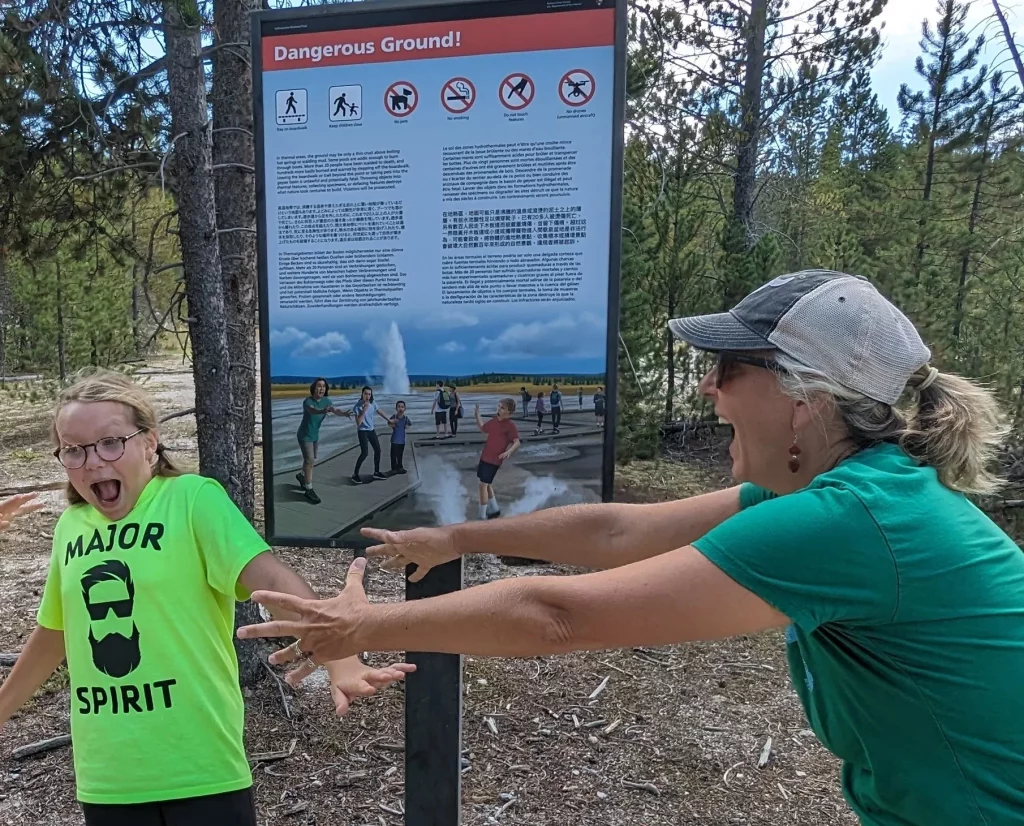 Dangerous Thermals in Yellowstone