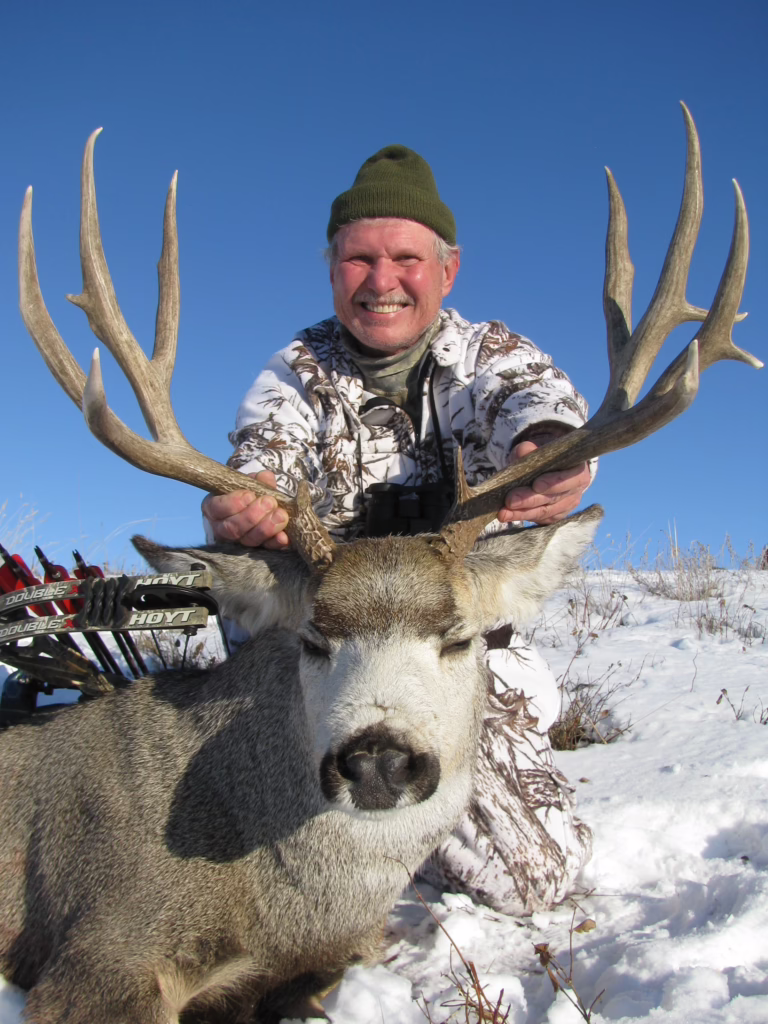 Chuck Adams and his 2019 mule deer